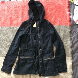 Hollister Utility Jacket w/ Hood!